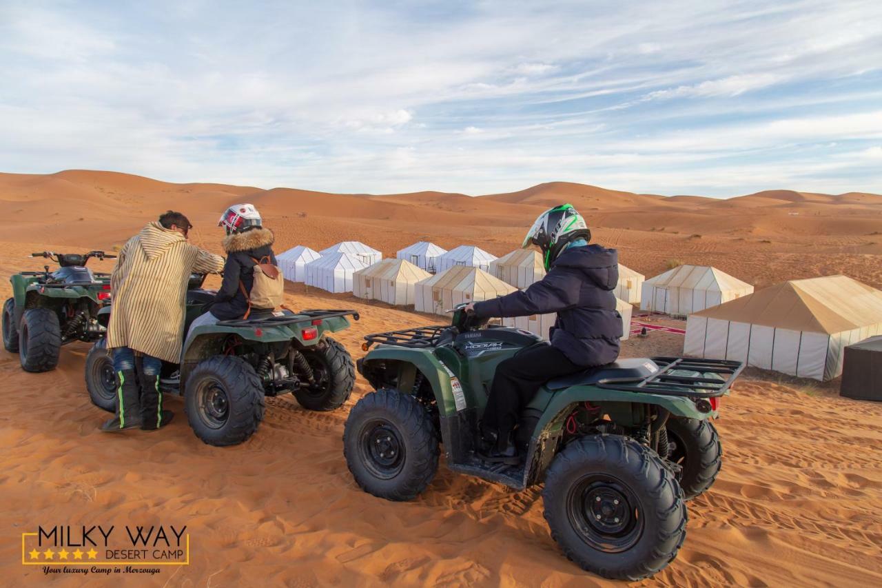 Milky Way Desert Camp Merzouga Exterior foto